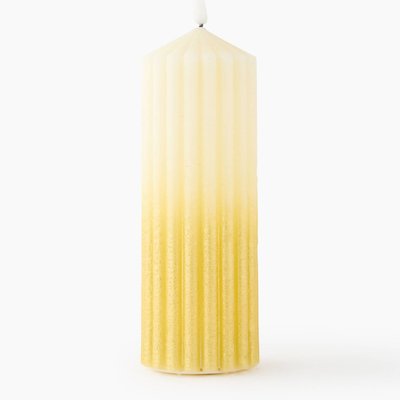 Bougie fumeur LED, 7X20cm, en cire MONOPRIX MAISON