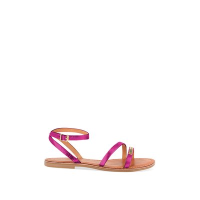 Sandales plates à brides en cuir HANAK LES TROPEZIENNES PAR M BELARBI