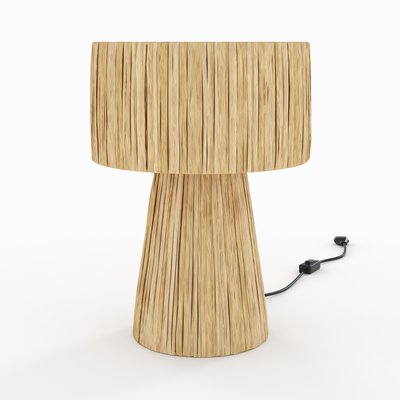 Lampe en feuille de palmier - SOLÉA RENDEZ-VOUS DÉCO