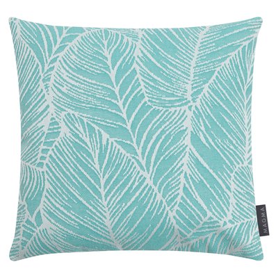 Housses de coussin extérieur dralon motif végétal MADEIRA Lot de 2 MAGMA HEIMTEX
