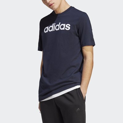 T-Shirt with Embroidered Logo on the Back ADIDAS SPORTSWEAR