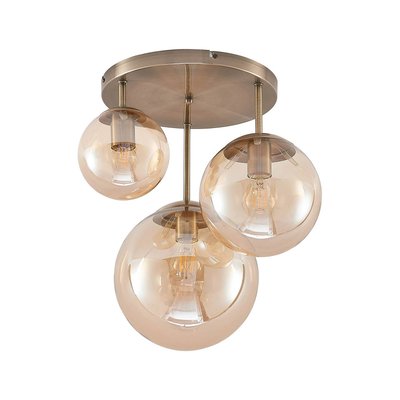Plafonnier en verre moderne, Teeja LINDBY