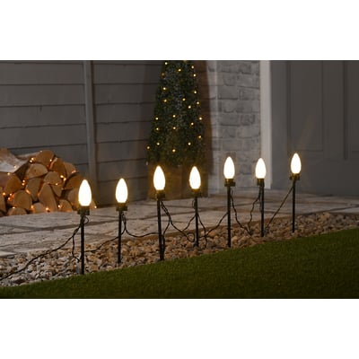 8m Colour-Changing Diamond Cone Garden Lights SO'HOME
