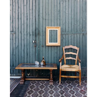 Table basse ardoise Léonie N°140 - Bon état DEBONGOUT