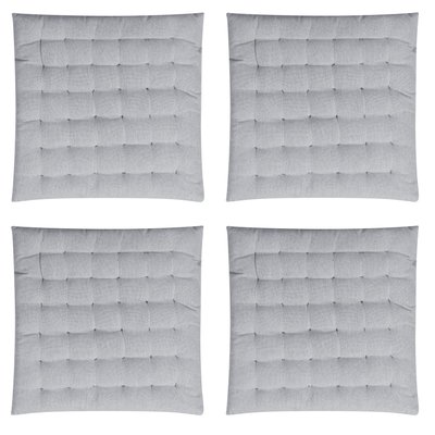 Galettes de chaise capitonées FREYA -lot de 4 MAGMA HEIMTEX