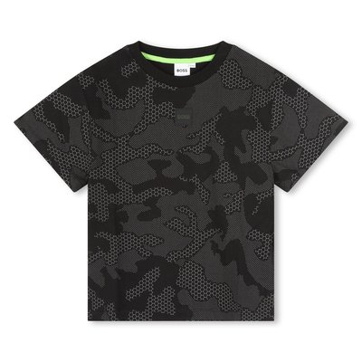 T-shirt imprimé réfléchissant BOSS KIDSWEAR