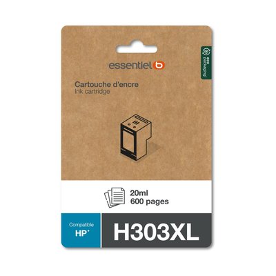 Cartouche d'encre H303 XL Noir ESSENTIEL B
