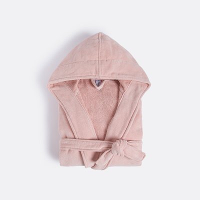 Badjas met kap in fluwelen badstof 450 g/m2, Trizie LA REDOUTE INTERIEURS