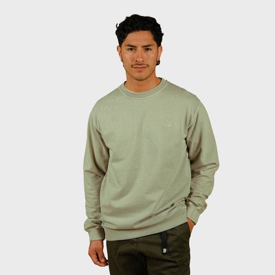Sweatshirt à manches longues et col rond en coton bio ESSENTIAL TRENDSPLANT