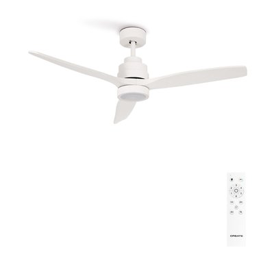 Ventilateur de plafond avec pales en ABS technique avec lumière et télécommande WIND STYLANCE CREATE