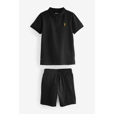 Short et polo à col zippé, ensemble NEXT
