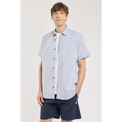 Chemise coupe confort - coton et lin ARMOR-LUX
