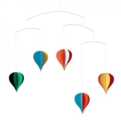 Mobile Montgolfière 5 FLENSTED MOBILES