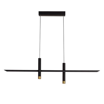 Suspension Cuisine Led Noir Et Or Lespar MILLUMINE