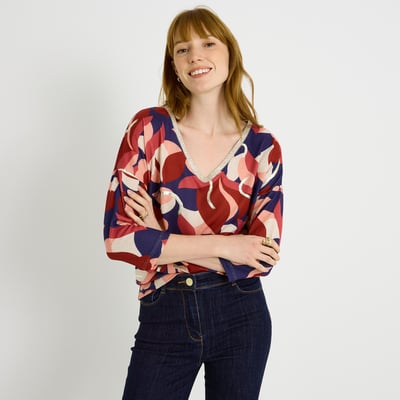 T-shirt imprimé fleuri GRAIN DE MALICE