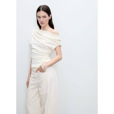 Top asymétrique froncé MANGO