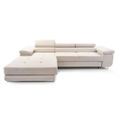 Canapé d'Angle Convertible en Velours 6 places - PABLO LISA DESIGN
