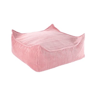 Poufe Coussin de Sol Ottoman Carré Velours côtelé WIGIWAMA