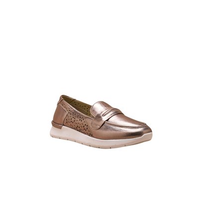Mocassins tout cuir motifs ajourés PEDICONFORT