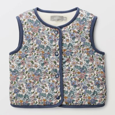 Gilet sans manches imprimé doublé polaire BOUT'CHOU