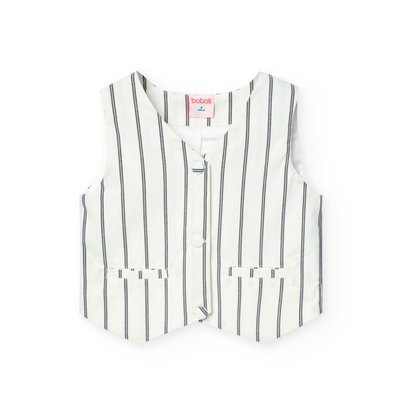 Gilet à rayures BOBOLI