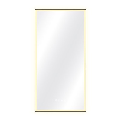 Miroir avec lumières intégrées en verre NEO FRAME SENSEA