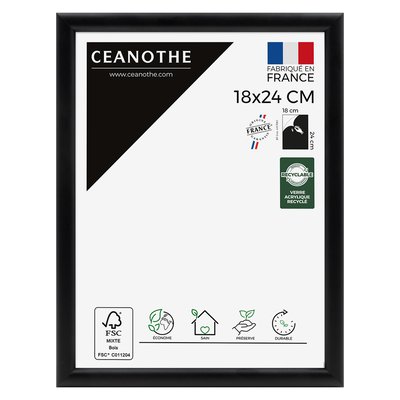 Cadre Photo Exposition 18x24 Cm Bois Massif Fsc ESSENTIEL CEANOTHE