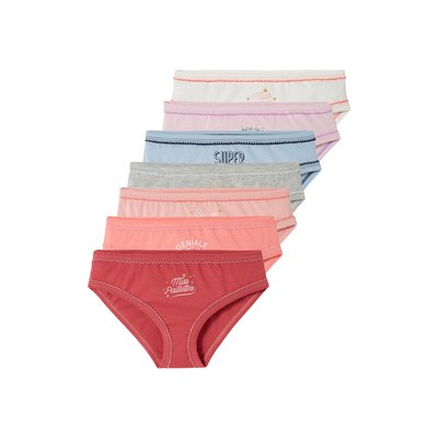 Lot de 7 culottes VERTBAUDET