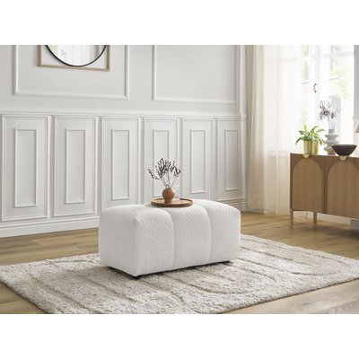 Pouf tissu bouclette, ROXELANE BOBOCHIC
