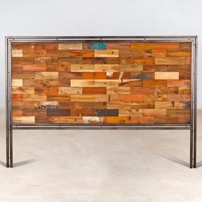 Tête de lit bois recyclé 160cm CARAVELLE PIER IMPORT