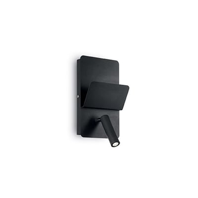 Applique Design Liseuse Noire Led Port Usb Versus MILLUMINE