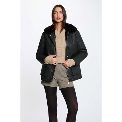 Parka enduite reversible MORGAN