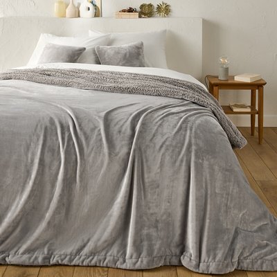Tagesdecke Maxine, Fleece und Sherpa LA REDOUTE INTERIEURS