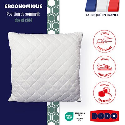 Oreiller ferme ergonomique Cervi Touch DODO