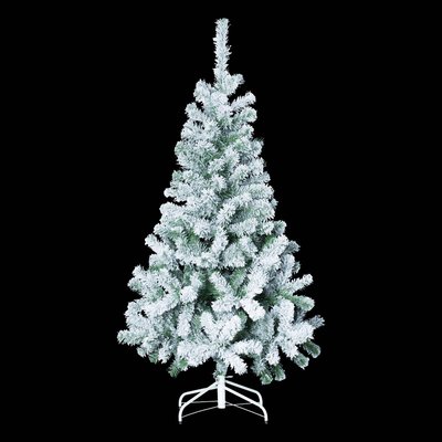 Sapin de Noël "Floqué" 150cm vert floqué blanc FEERIC LIGHTS & CHRISTMAS