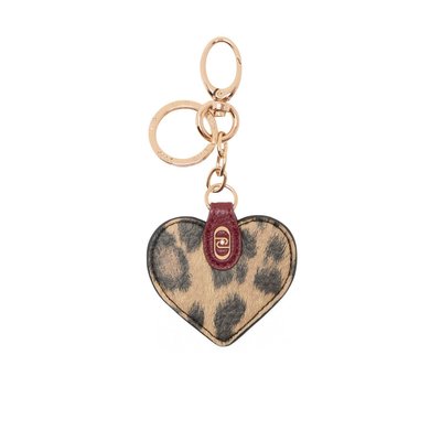 Porte-clefs avec cœur animalier LIU JO