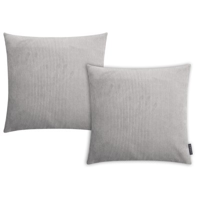 Housses de coussin velours cotelé INGA- Lot de 2 MAGMA HEIMTEX