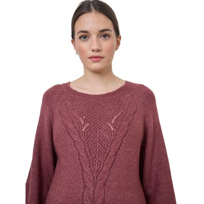 Robe-pull en maille fantaisie grossesse VERTBAUDET