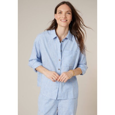 Chemise rayée oversize en coton mélangé MOANA DEELUXE