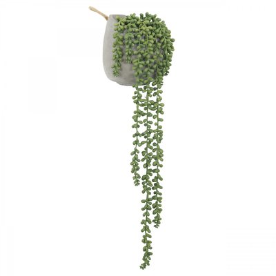 Plante succulente retombante artificielle 65cm LIGNE DECO