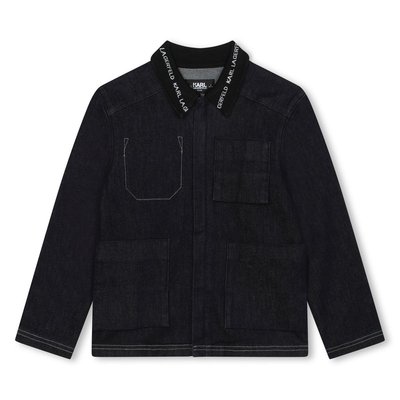 Veste en denim KARL LAGERFELD KIDS