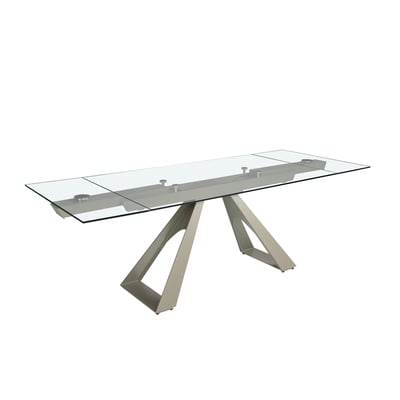 Table à manger rectangulaire verre trempé ANGEL CERDA