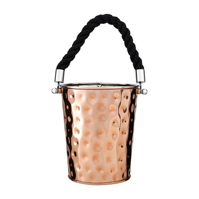 Small Party Bucket in Copper Hammered Effect SO'HOME