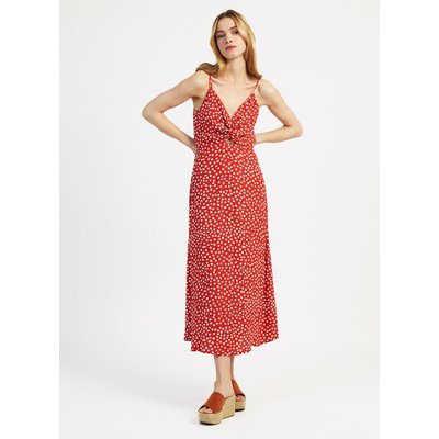 Robe midi cocktail imprimée MERIKA AN'GE