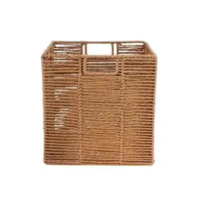 Cube de rangement pliable en corde 31cm ORNAMI