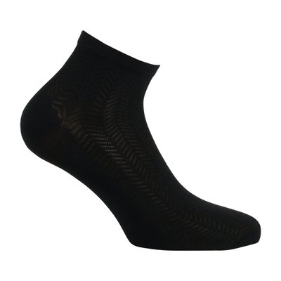 Chaussettes ultra-courtes fantaisies chevrons MADE IN FRANCE KINDY