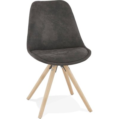 Chaise en tissu et bois, Charlie KOKOON DESIGN