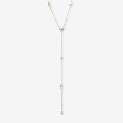 Collier Y chaine strassée BALABOOSTE