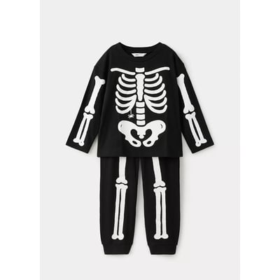 Pyjama squelette phosphorescent MANGO BABY