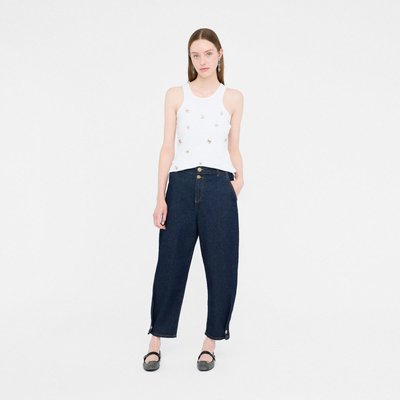 Jean cropped balloon LIU JO